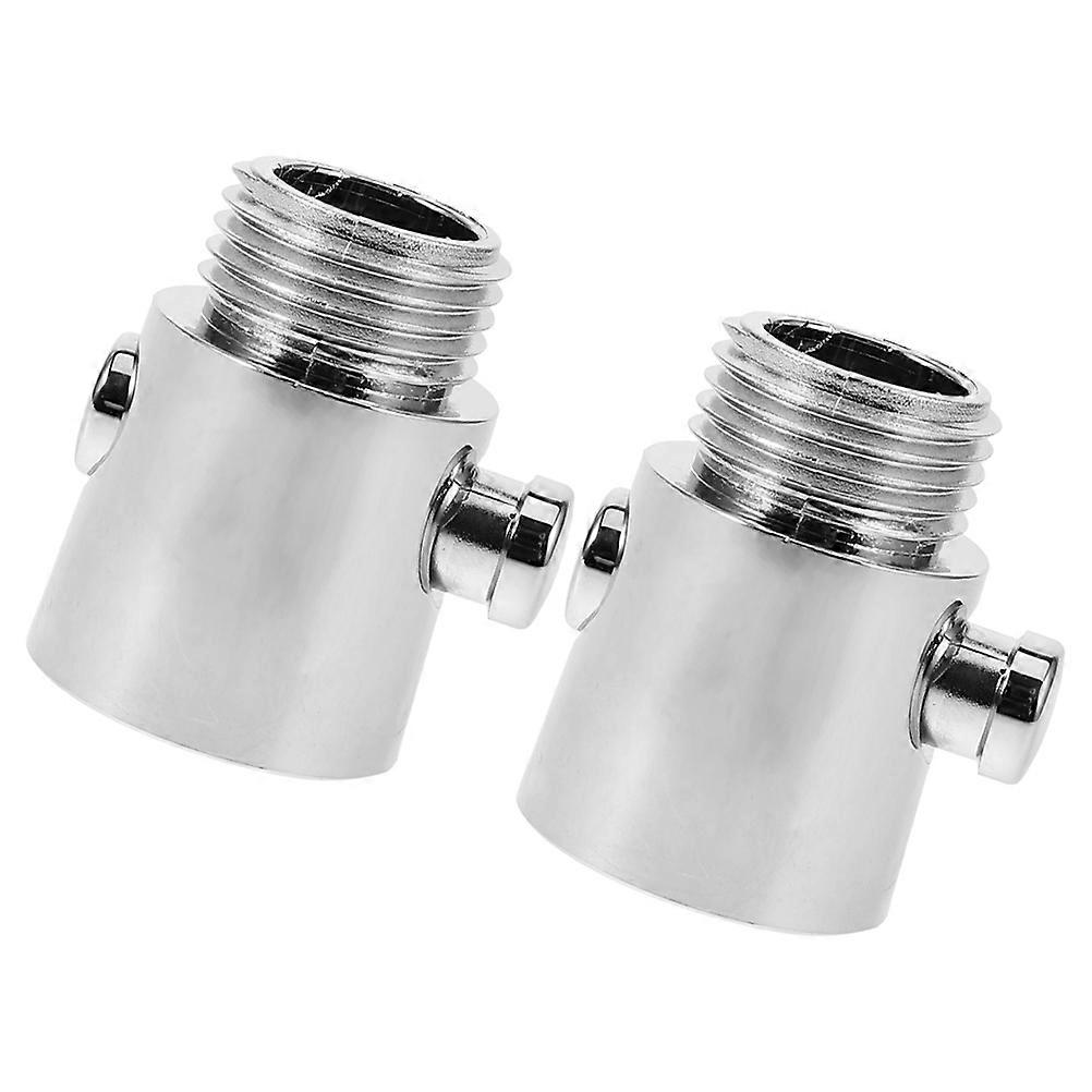 2pcs Shower Head Shut Off Valve for Easy Water Control and Splash Prevention Convenient Use Shower Hose Valve