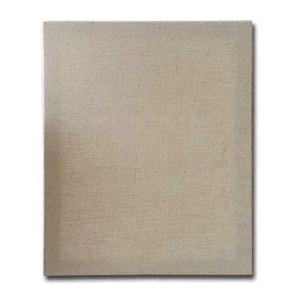 Wood Artist Stretched Canvas for Drawing Use with Cotton Surface and Solid Wood Frame White 15x20cm Square Shaped