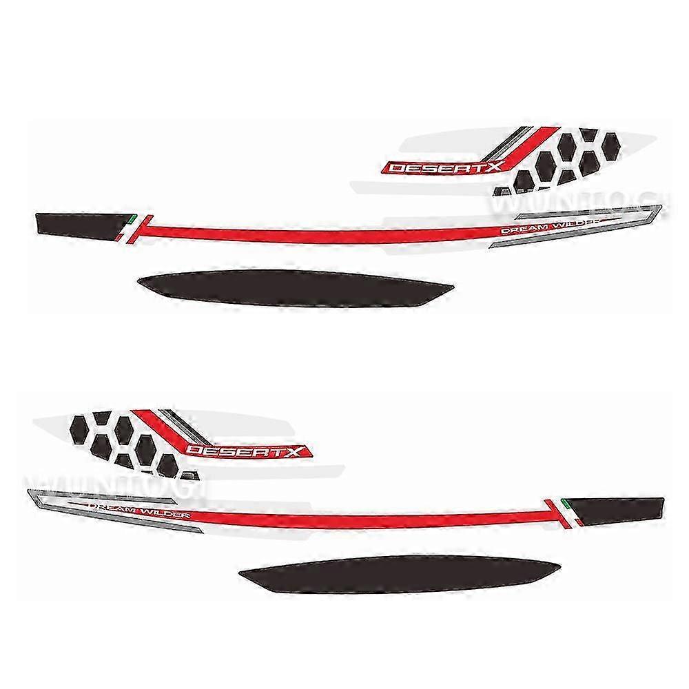 X 2022-2023 Autocolante Autocolante pentru motociclete Protector rezervor de combustibil Autocolant antiderapant pentru accesorii Desertx X