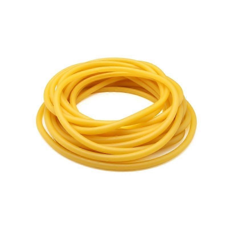 Natural Latex Tubes Elastic Latex Tubing Soft 3m Length ID 6mm x OD 9mm 1.6–12mm Size Range Natural Color