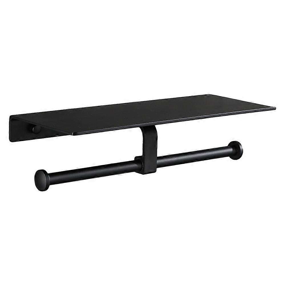 Paper Towel Holder, Space-saving Household Stand with Double Pole Design