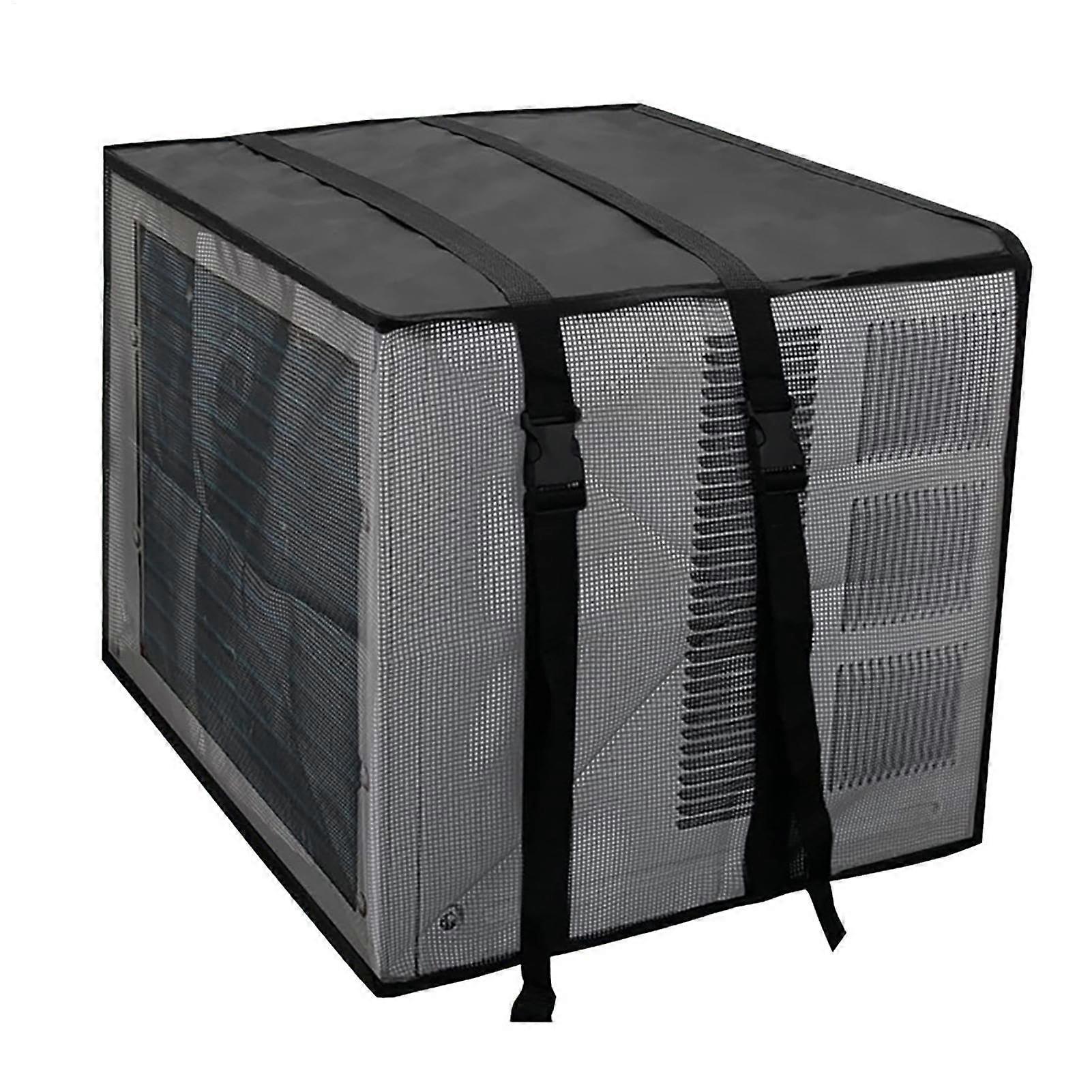 Outdoor air conditioning cover, waterproof and sunproof, with drawstring, dustproof, snowproof, dimensions 53×38×40.5 cm.