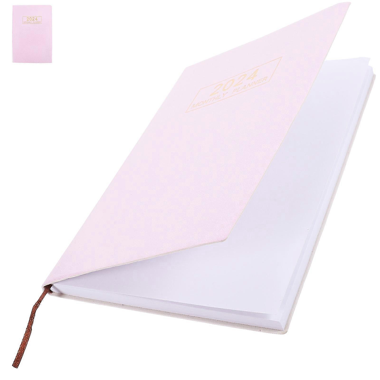 Stylish Portable Planner Notebook for Daily Scheduling – Imitation Cover, Smooth Writing Surface for Students and Professionals