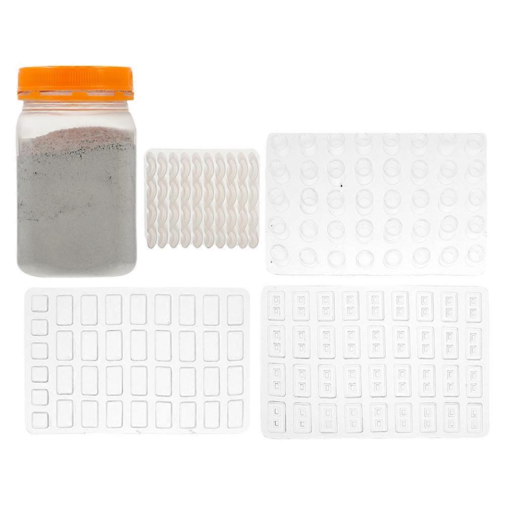 Miniature Brick Mold For DIY Micro-Landscape Design Lightweight And Portable For Hobbyists 1 Set