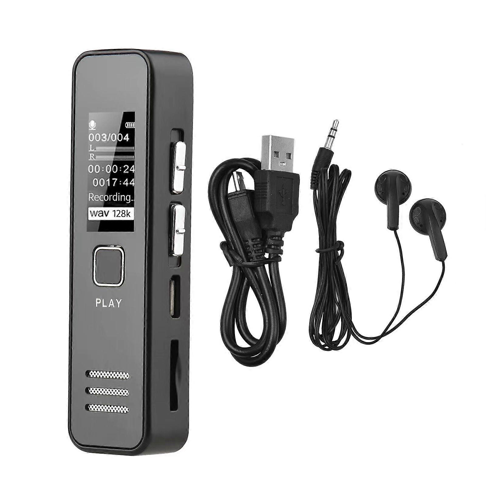 Digital Voice Recorder Recording Pen Audio Dictaphone MP3 Player USB for Meeting Continuous Recording Without Memor -HK806