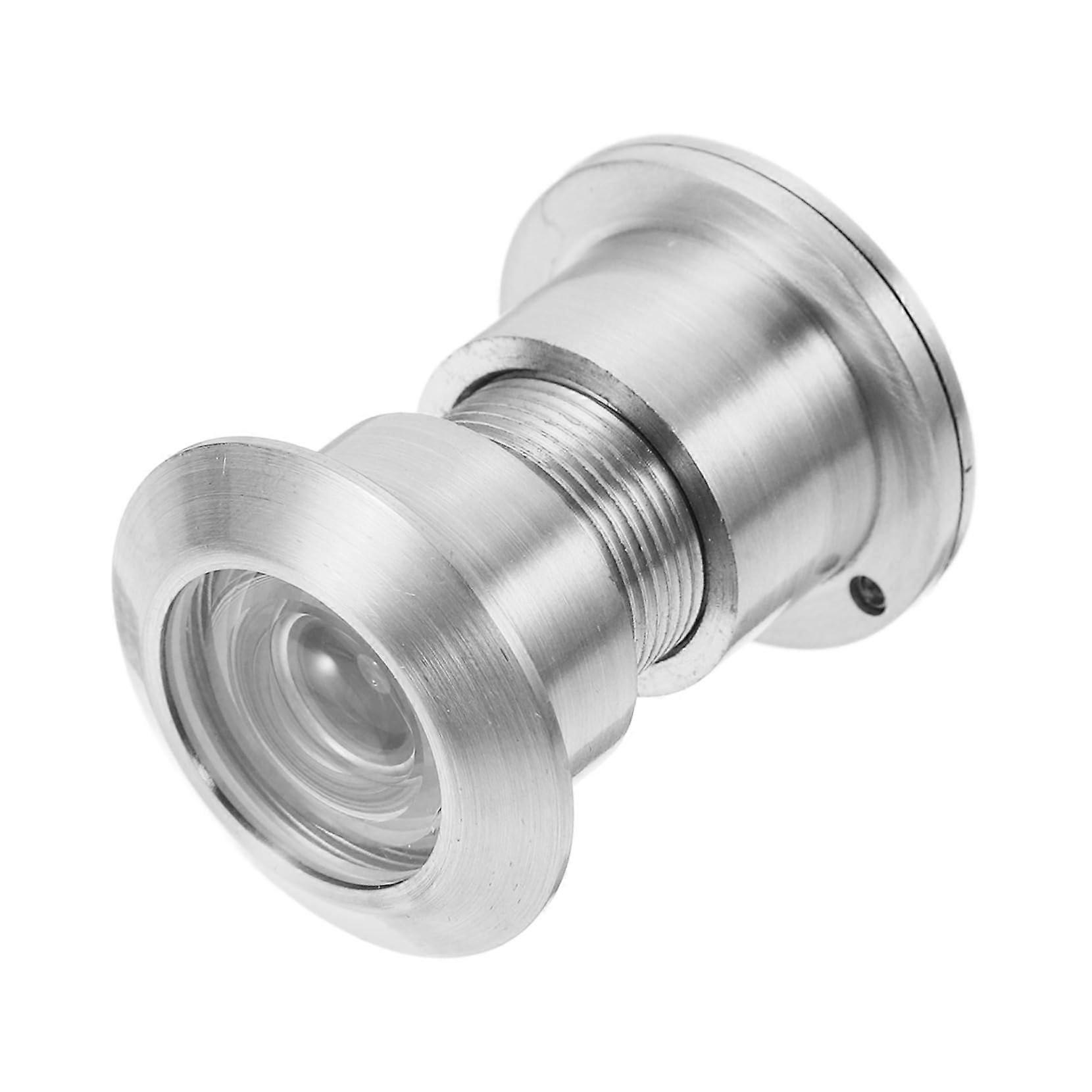 Brass Door Spy Hole with Cover, Wide Angle Optical Lens, High-Resolution Security Viewer for Hotel and Office Use