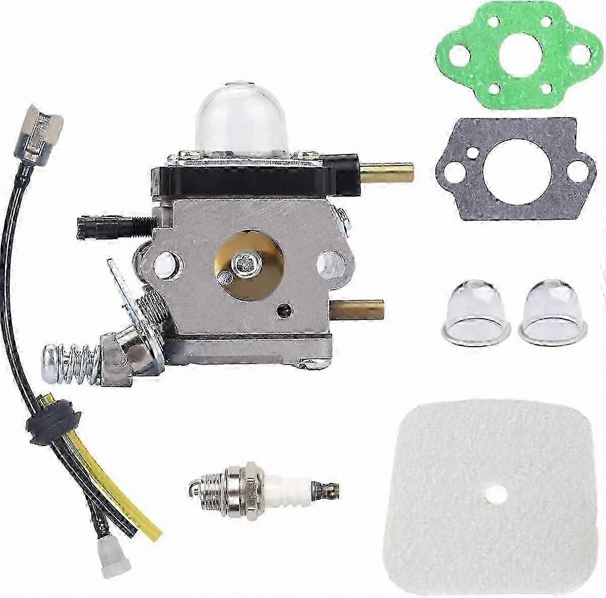 Carburetor C1U-K54A with Air Filter Repower Kit for 2-Cycle Tillers, Compatible with Models 7222, 7222E, 7222M, 7225, 7230, 7234, 7240, 7920, 7924