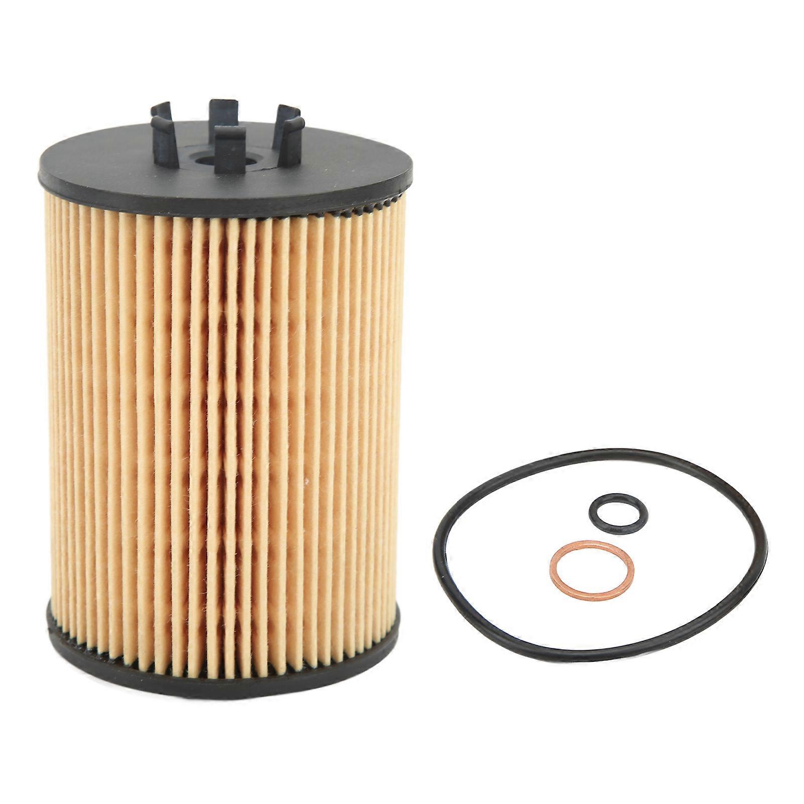 Engine Oil Filter Compatible with BMW E53 E60 E63 E65 E66 Removes Impurities 11427511161