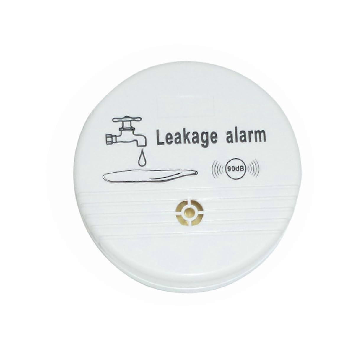 Water Leak Detector with Alarm Sensor for Kitchen, Bathroom, and Basement - 9V Battery Operated Flood Sensor for Aquariums and Home Use