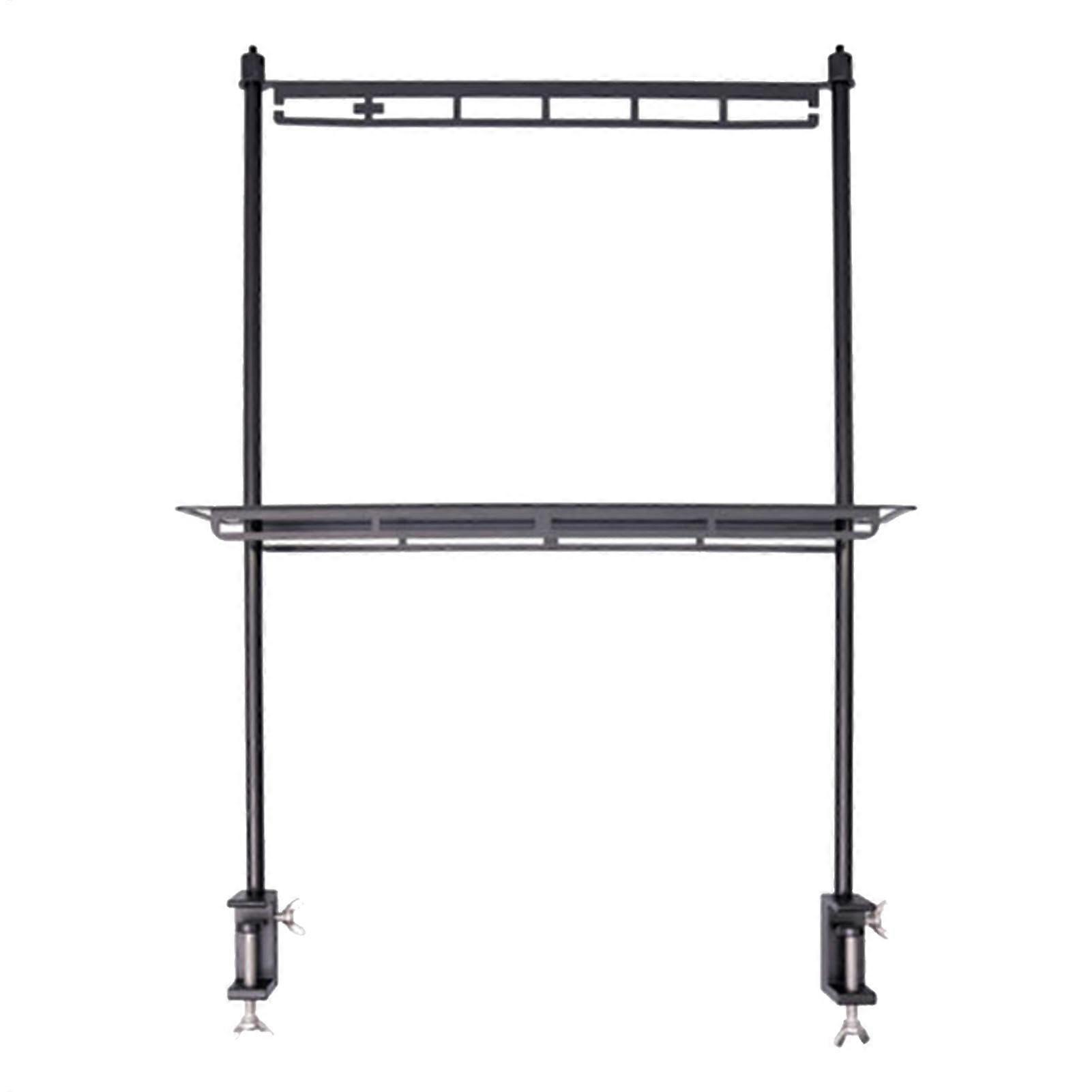 Outdoor Table nizer, Portable Camping Shelf, Lightweight Lantern Holder, Easy Storage Solution for Picnics