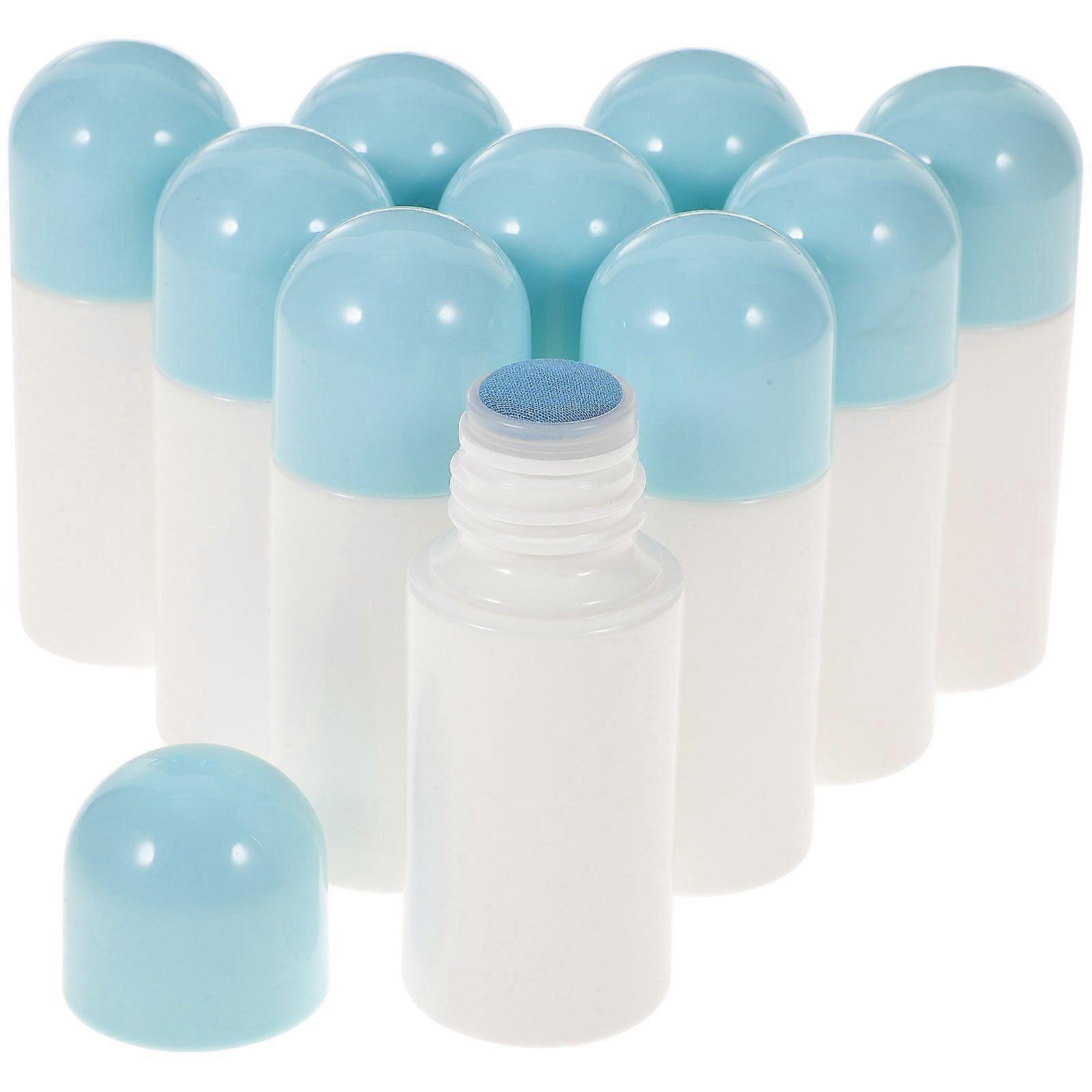 10Pcs Sponge Head Bottles Empty Sponge Head Applicator Bottles Liniment Bottles External Use Bottles