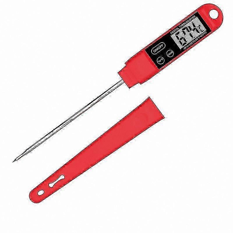 Digital Probe Thermometer for Quick Baking Measurements with LED Display