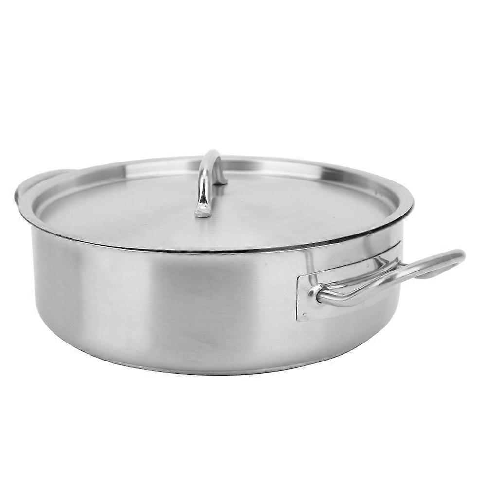 Stainless Steel Pot with Double Handle and Composite Bottom, Kitchen Tool