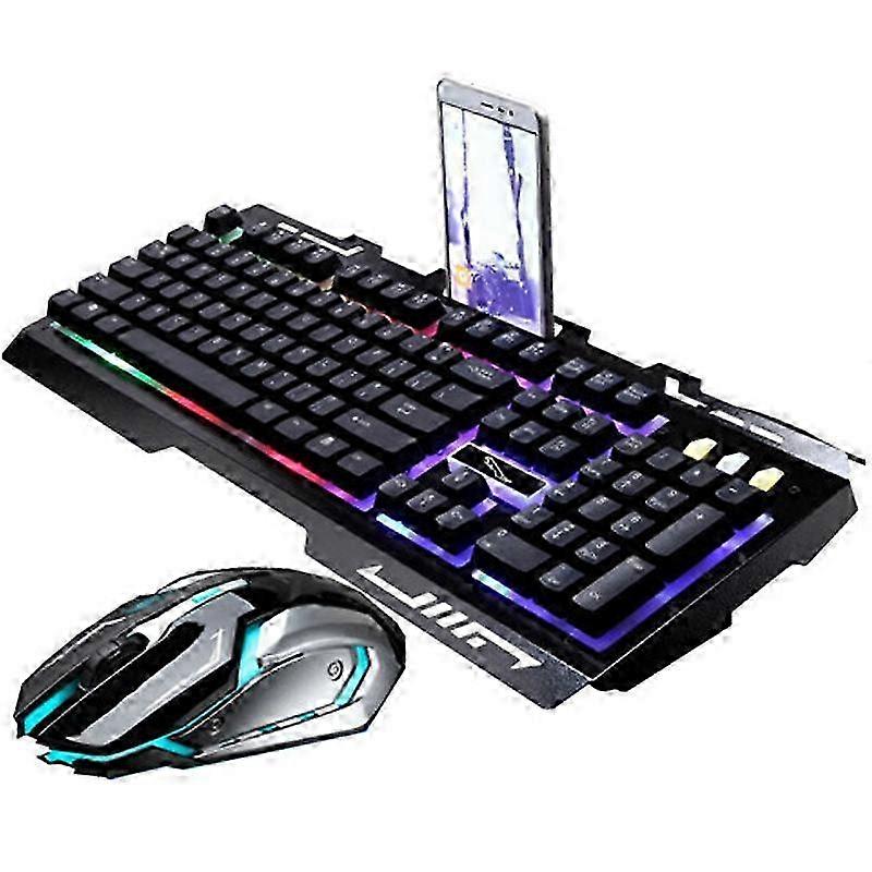 Chasing Leopard G700 Wired Keyboard & Computer Manipulator with K1 Mouse