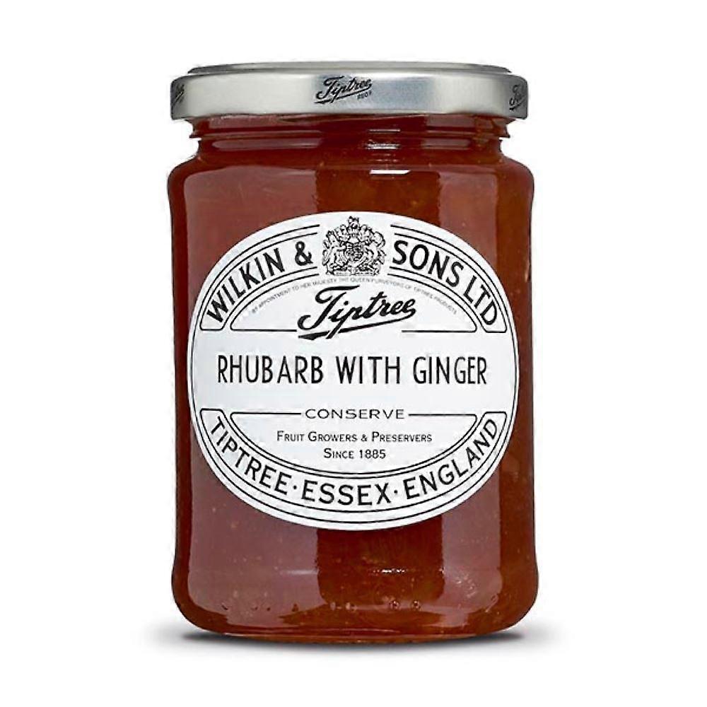 Tiptree Rhubarb & Ginger Conserve 340g - 3 Pack