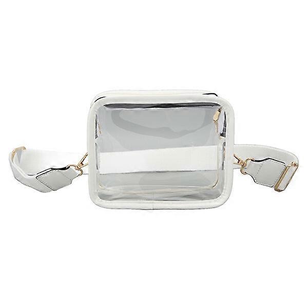 Transparent crossbody bag, made of high-quality PVC material, suitable for multiple scenarios