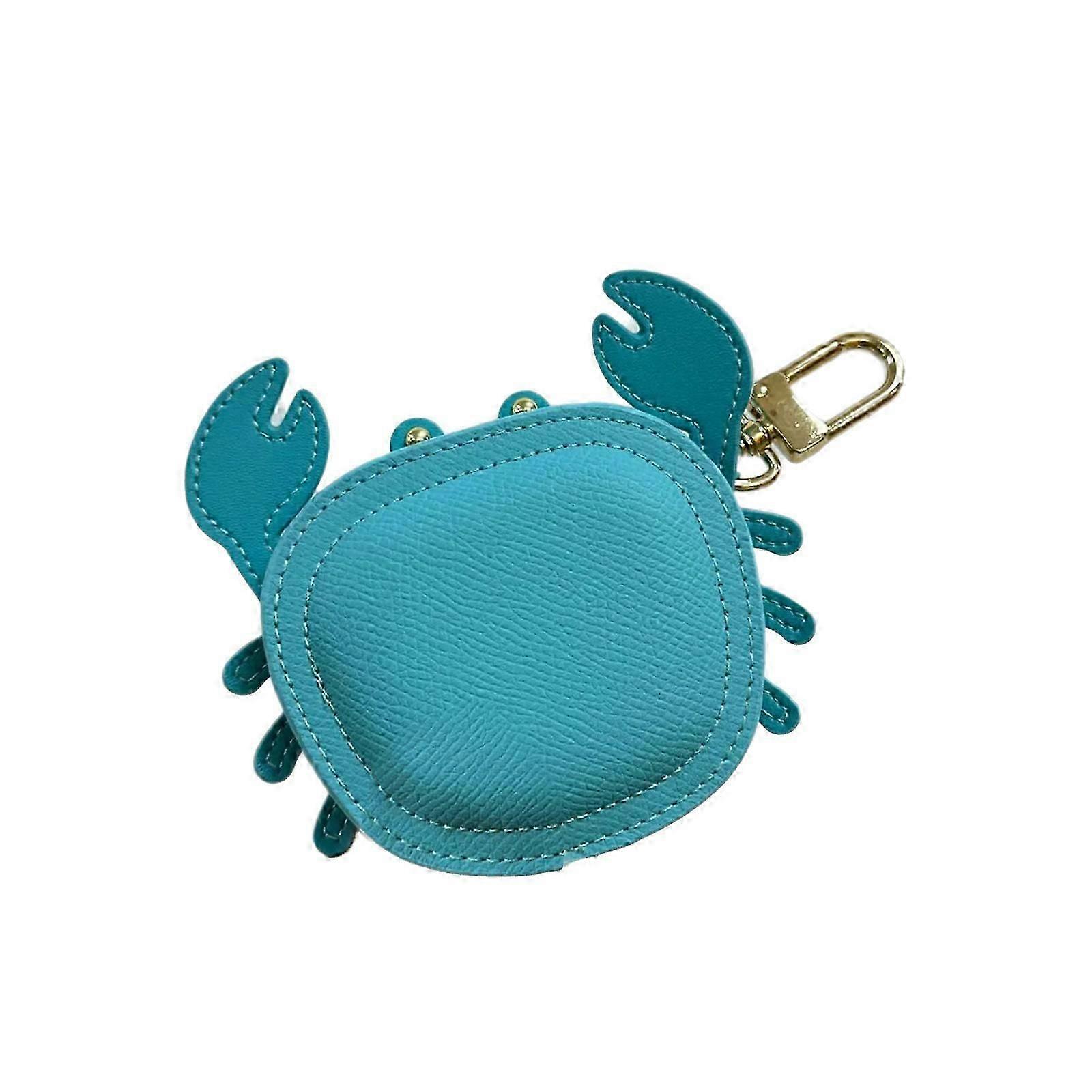 Charm Little Crab Coin Bag Accessory Practical Purse Pendant Fun Bag Decorations Suitable For Trendy Individuals Blue