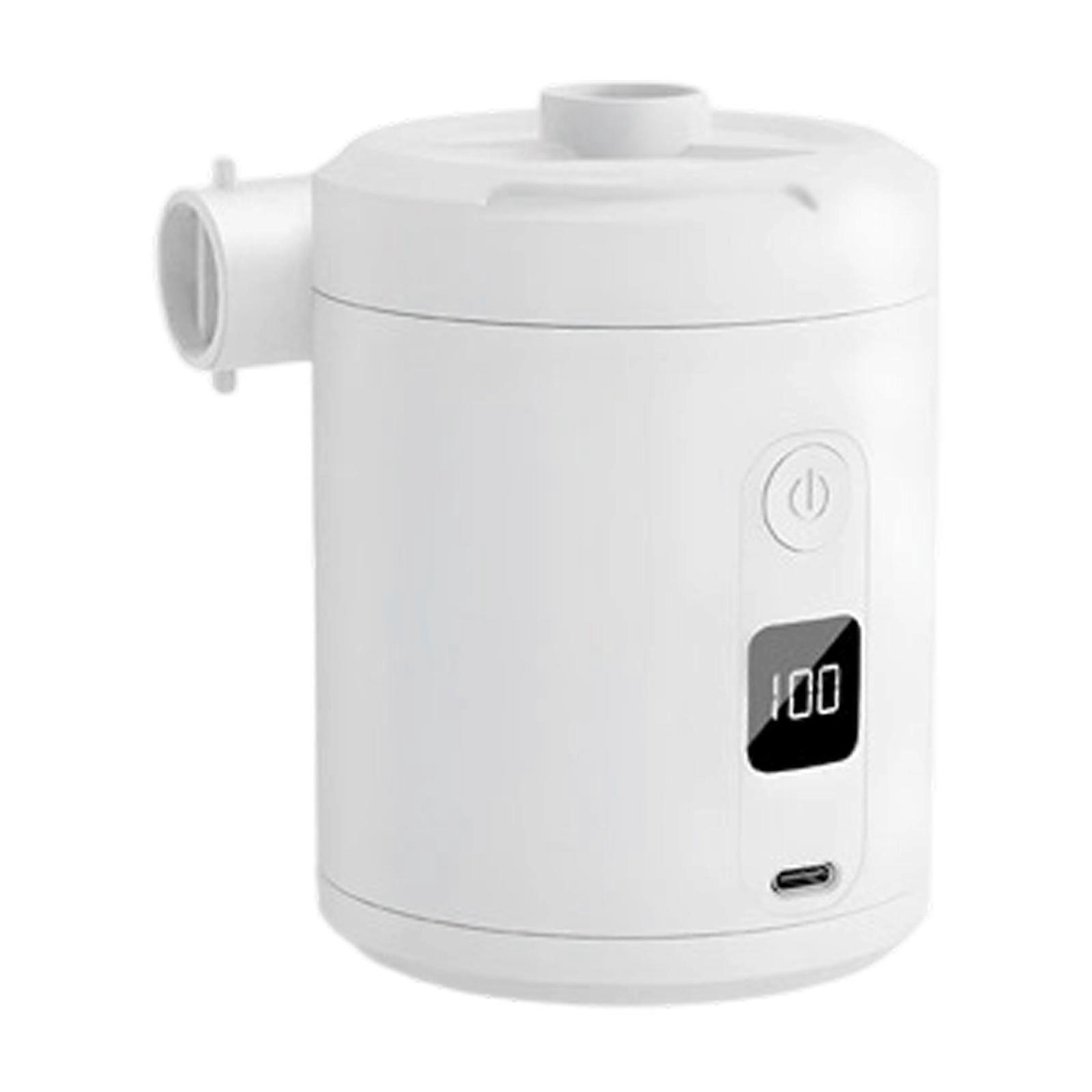 ABS Air Pumps Build in Battery Indicator Fast Inflation Car Tire Inflator Simple to Operate for Car Bikes Outdoor Use Multicolor