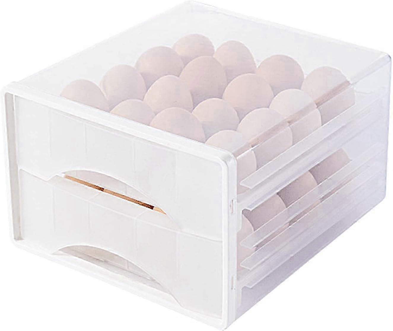 Egg box with drawer, egg storage box, plastic egg box