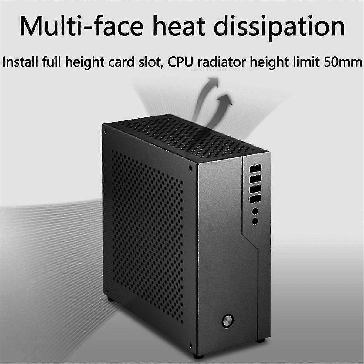 Compute Case for ITX Compute HTPC Host for Case ITX Small Chassis