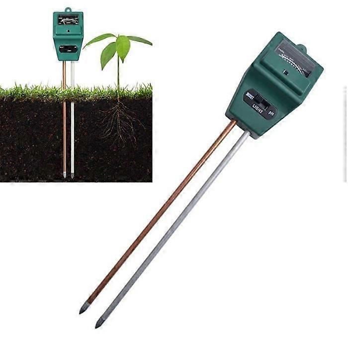 Soil Analyzer Moisture PH Tester for Plants Green