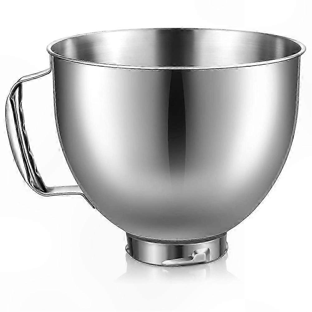 Dishwasher-Safe Stainless Steel Mixing Bowl for 4.5-5 Quart Tilt-Head Stand Mixers
