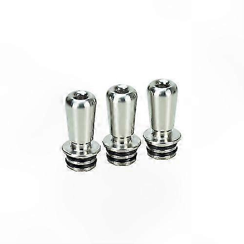 3-Piece 510 Titanium Alloy Drip Tip Set for Vape Enthusiasts