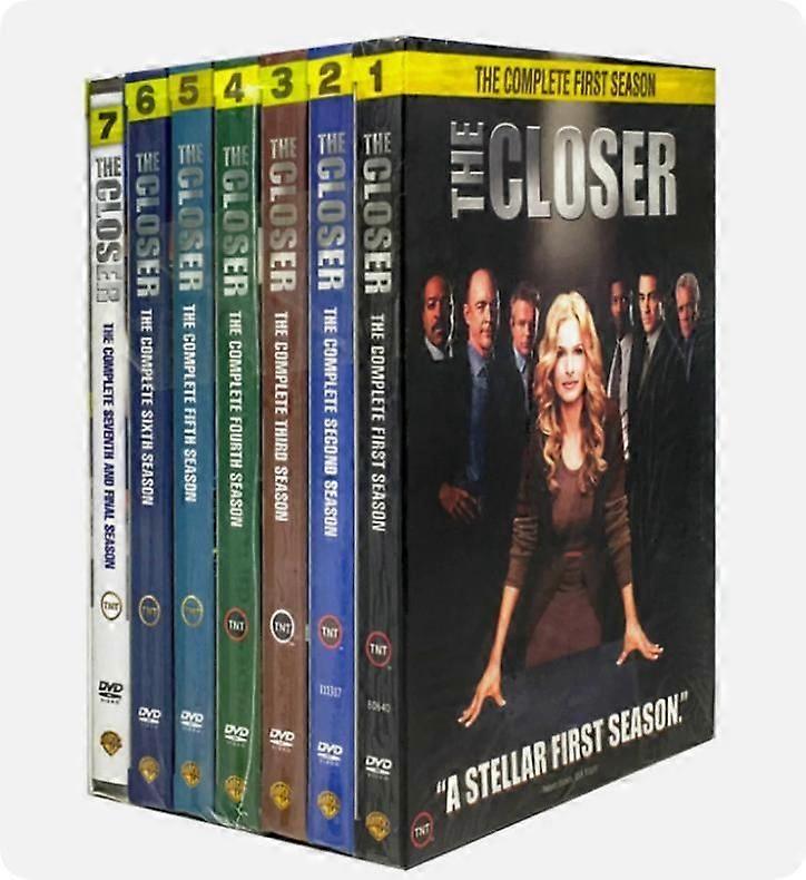 The Closer: Complete Series DVD Bundle Set Staffel 1-7 englische Version