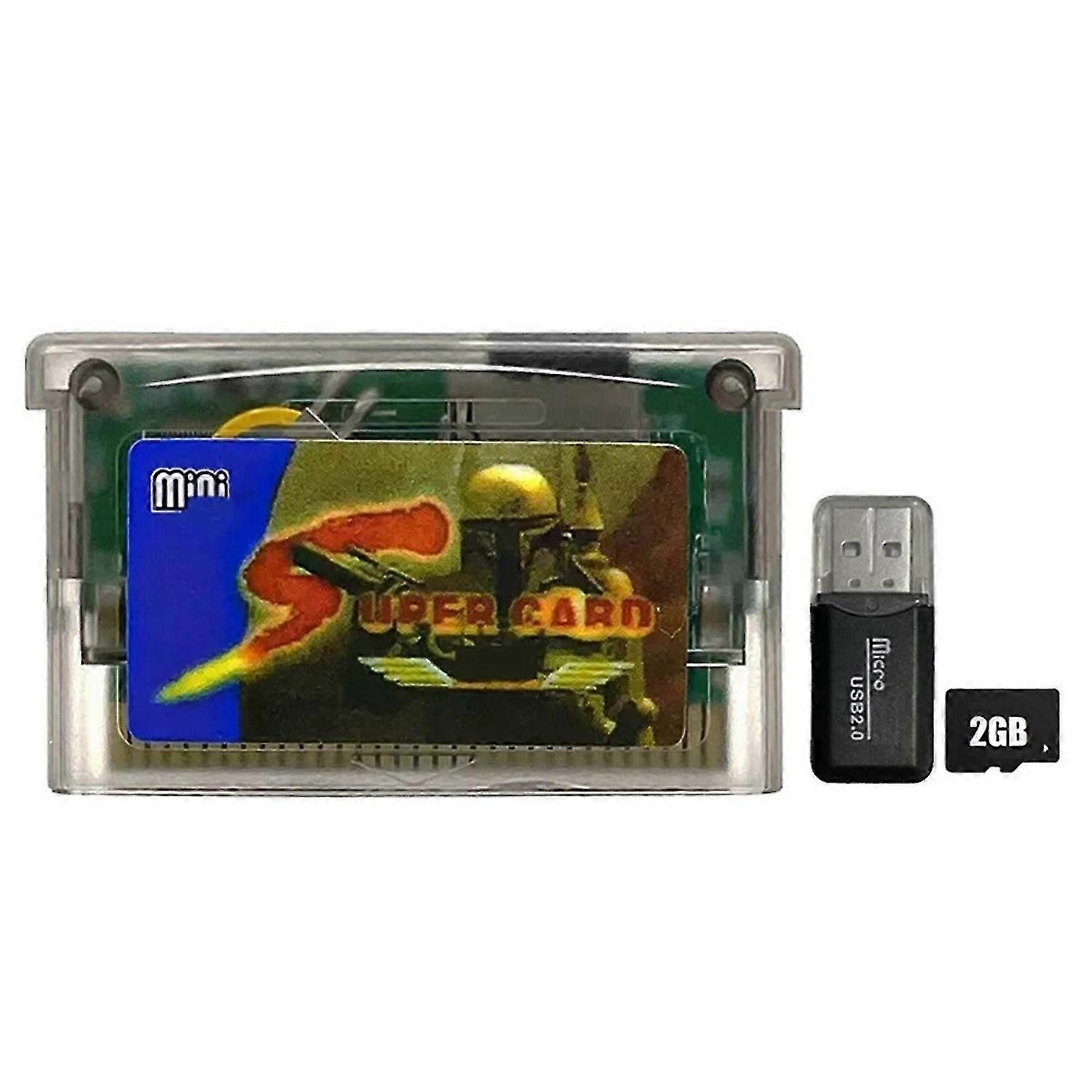 For Supercard Card+2GB Memory Card Mini Card Adapter