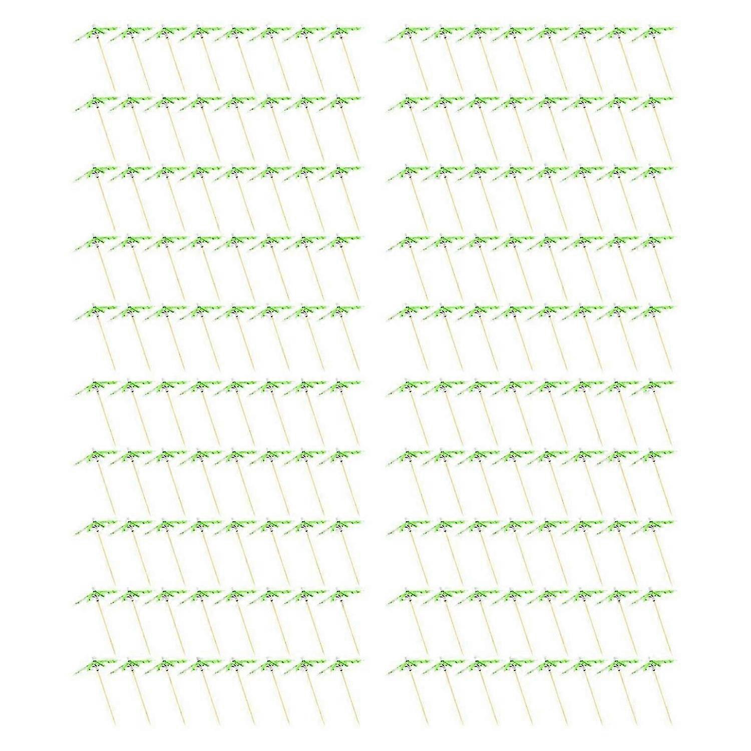 Green Coconut Tree Toothpicks Paper Umbrellas Toothpicks Handmade