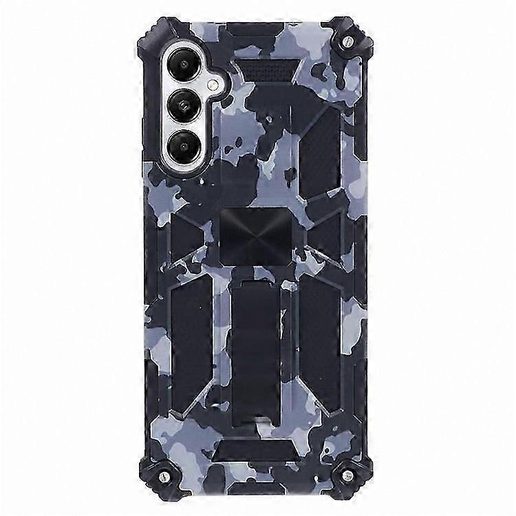 Compatible For  Galaxy A05s 4G Phone Case Camouflage Pattern TPU+PC Kickstand Cover