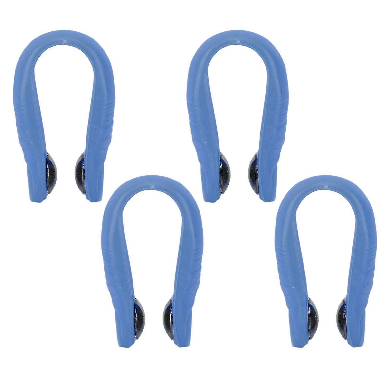 4pcs Acupressure Clip Portable Thumb Shape Acupressure Hand Pressure Point Clip with Magnet Blue