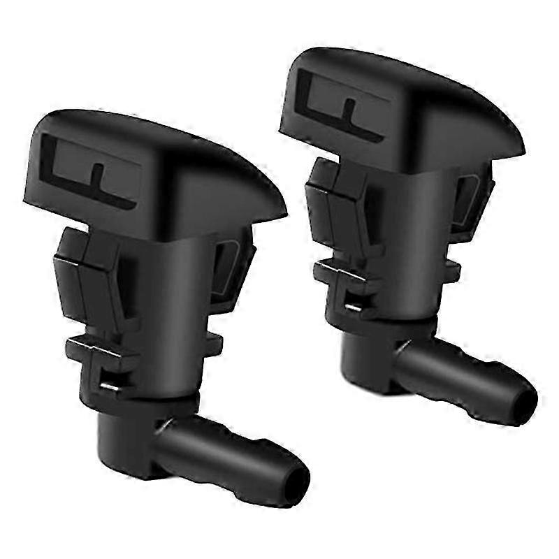 2Pc Front Windshield Washer Nozzles Suitable for Fusion MKZ 08-12