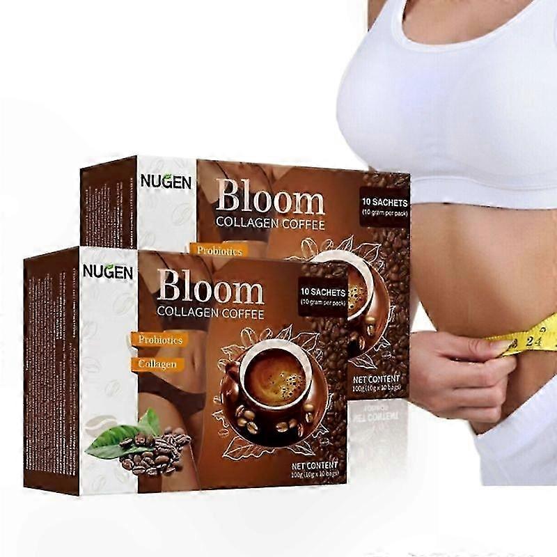 Unterstützung der Gewichtsabnahme Kaffee mit Bio-Kollagen-Schlankheitsmischung im 2er-Pack Pure Infused Formula