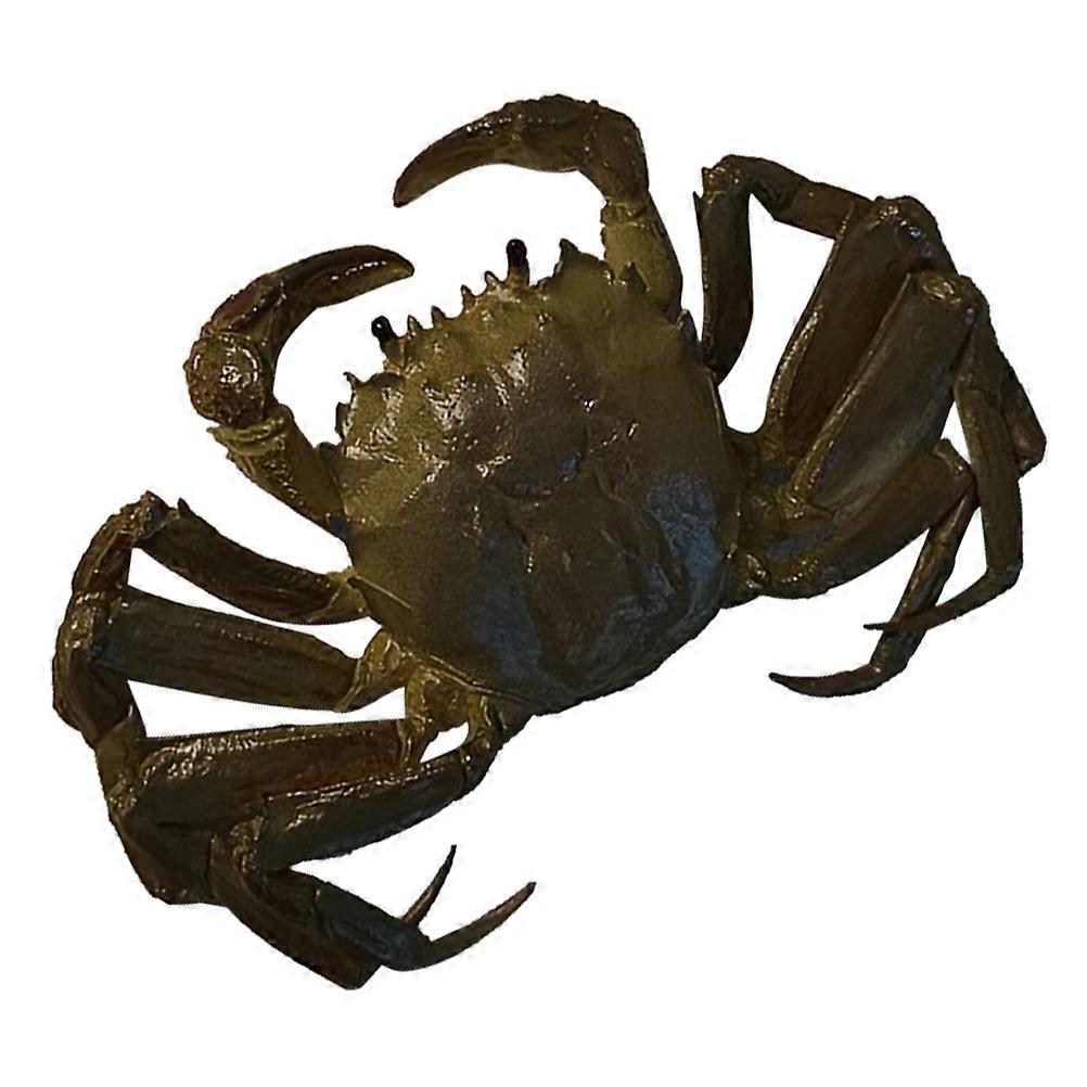 Imitation Crab Crab Model Home Decor Green Pvc Creativity Development 1Set