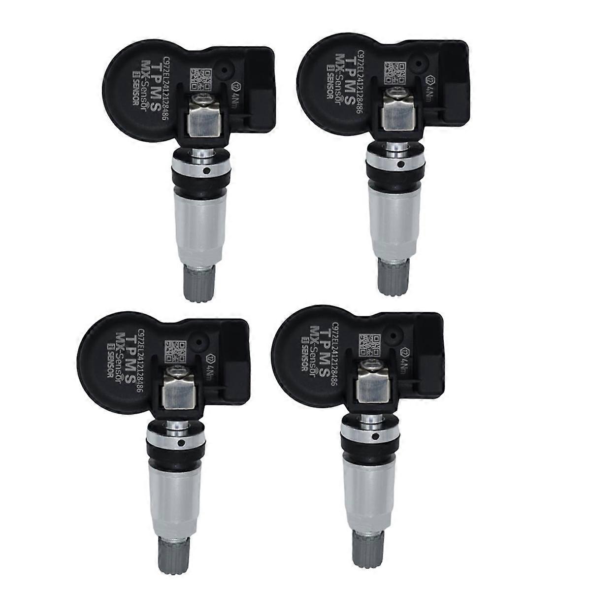 4pcs Programmable MX Sensor 315MHZ+433MHz 2 in 1 TPMS Sensor