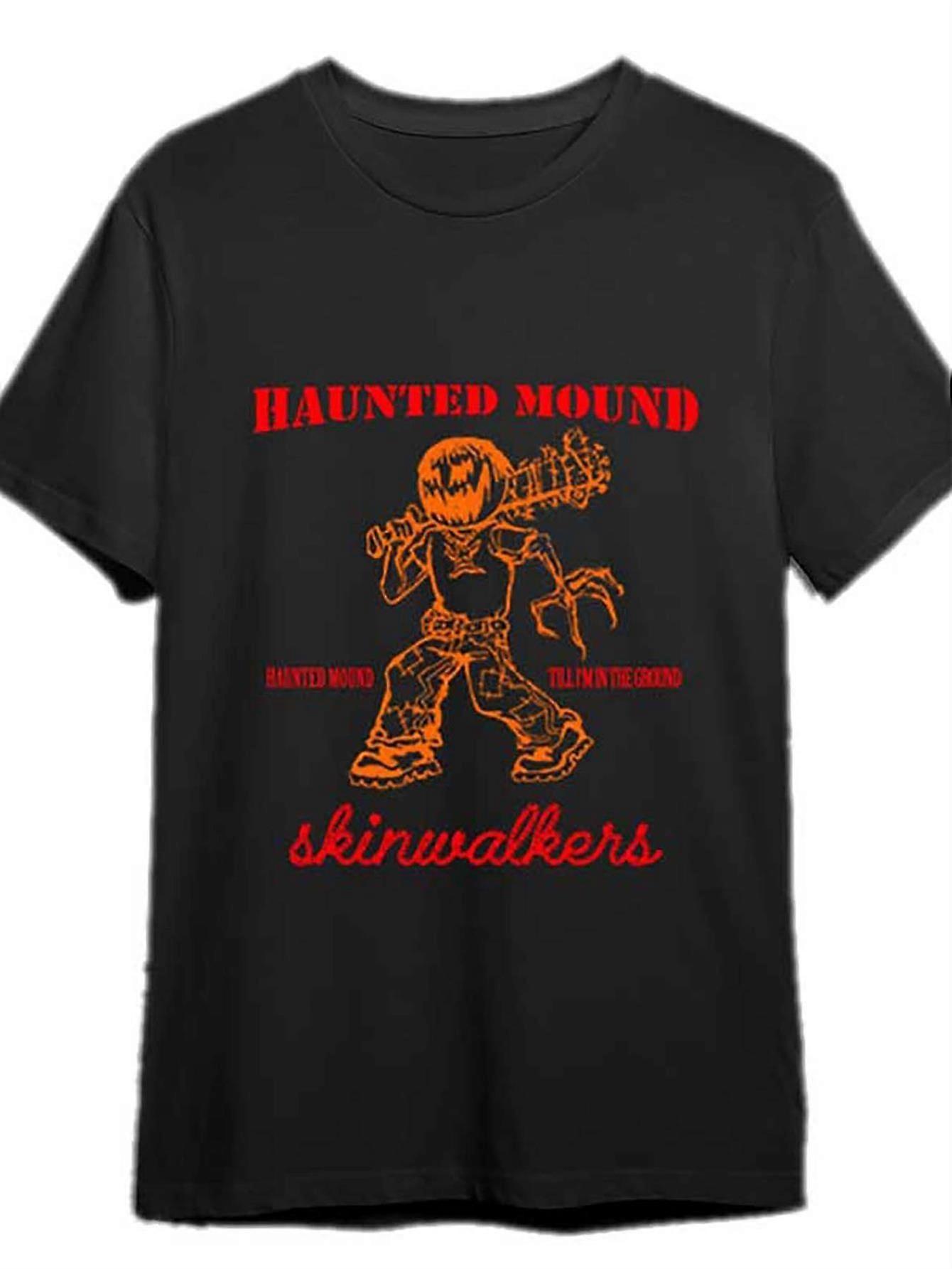 استمتع بالحياة الحلوة القميص المكون المسكون Skinwalkers 336071 تي شيرت رجالي مضحك بأكمام قصيرة مجموعة تي شيرت أسود PR O-DSFHK111