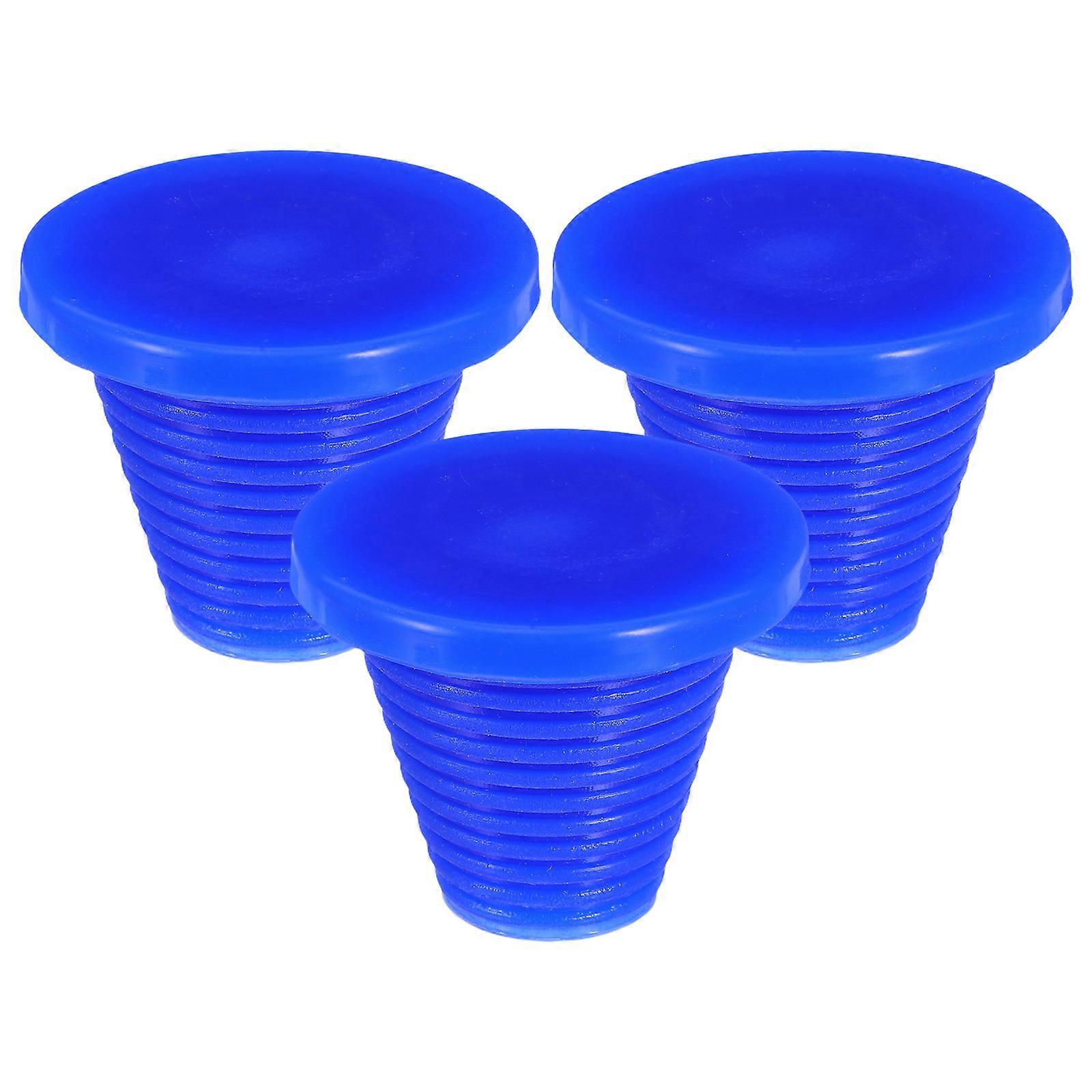 Drainage Pipe Cap Silicone Sealing Plug for Construction 12Pcs