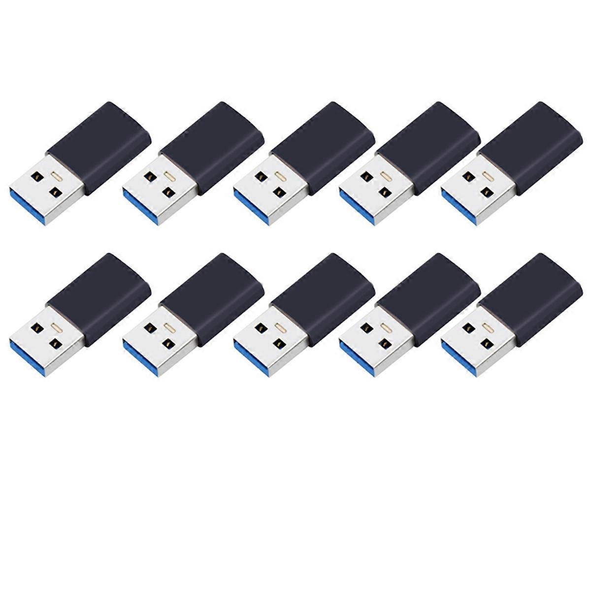 10 Gpbs USB-A to USB-C Adapter Converter Compatible with PC Tablet