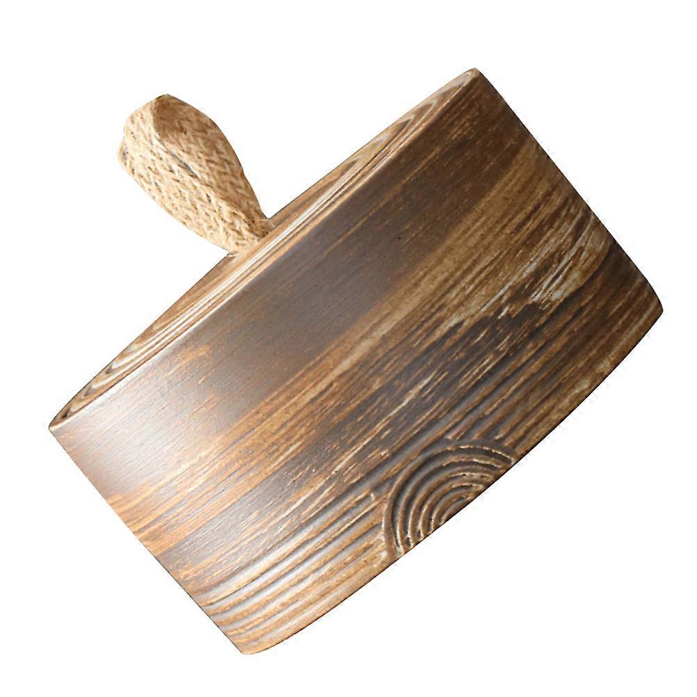Square Tea Leaf Storage Pot Ideal For Shopping Mall And Home Use 500ml Retro Design With Excellent Sealing 2Pcs