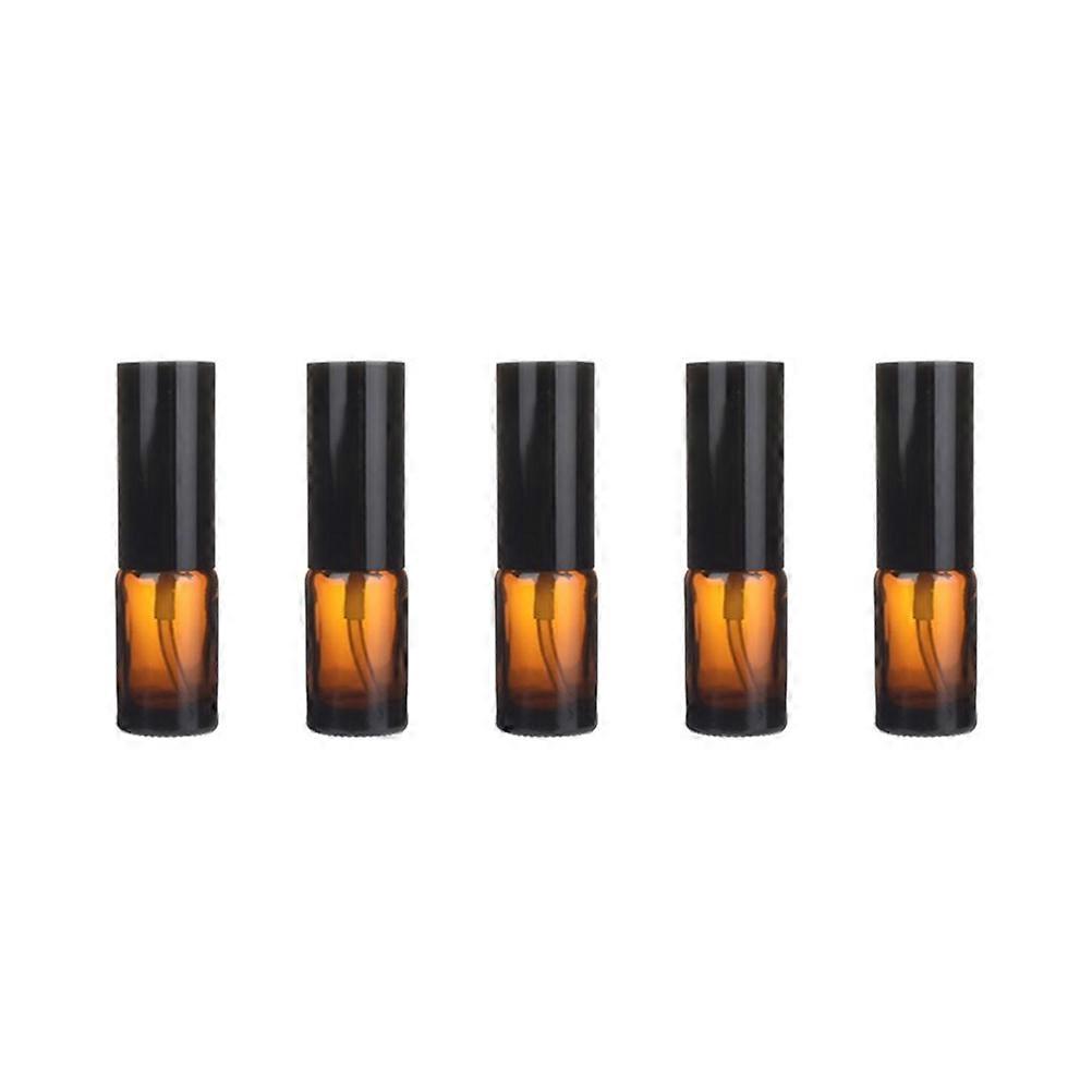 Liquid Subpackaging Bottle Glass Empty Bottle for Storage Use 10Pcs