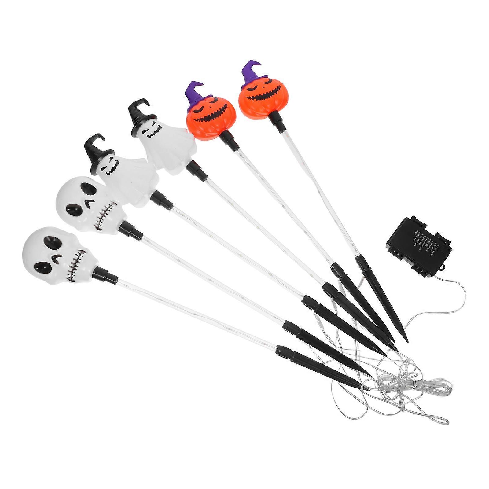 Outdoor Halloween Pumpkin Lights LED Garden Pathway 3Sets