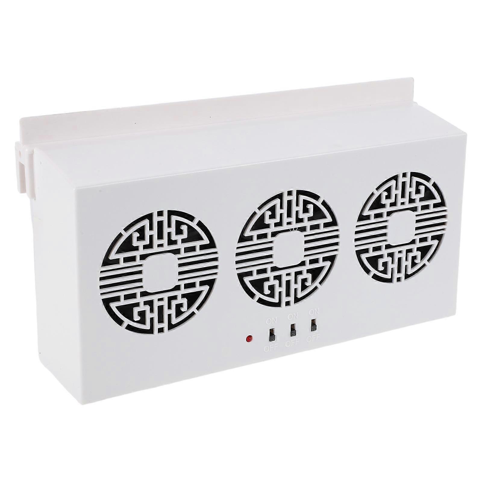 Portable Air Conditioner For Car Ventilation Rectangular Shape Cooling Fan 2Pcs