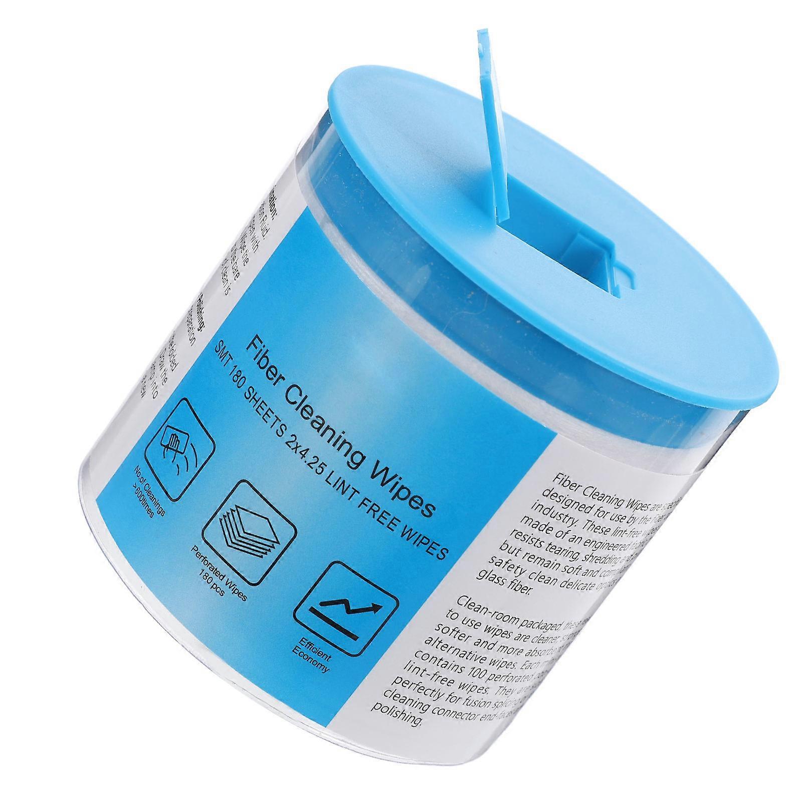 Wipes For Fiber Optic Lens And Eyeglass Cleaning 1Box 9.50X5.00X0.10cm