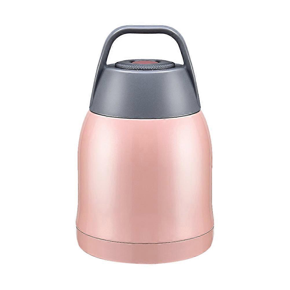 Vacuum Insulated Food Jar Ideal For Home And Office Use To Keep Meals Hot Or Cold Featuring A Round Shape 1Pc