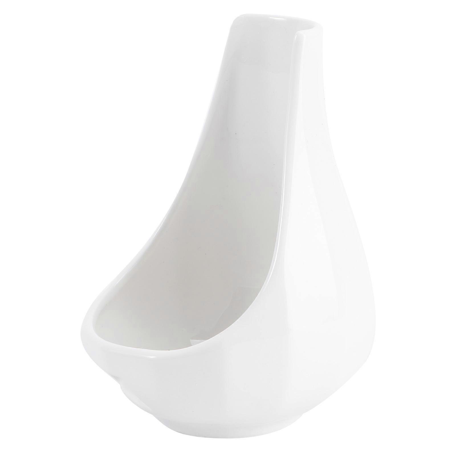 Spoon Rest Spoon Holder Holding Use 2Pcs White Color