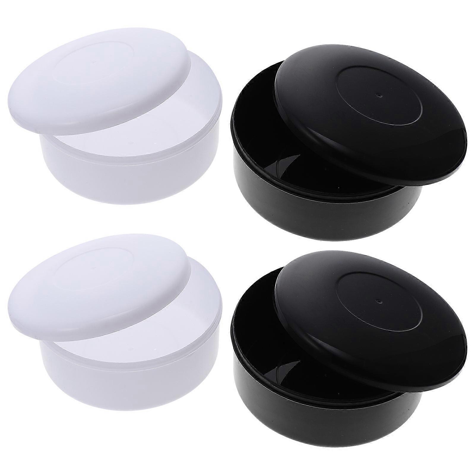 Go Chess Pieces Holder for Plastic White Material with Portable Function 4Set