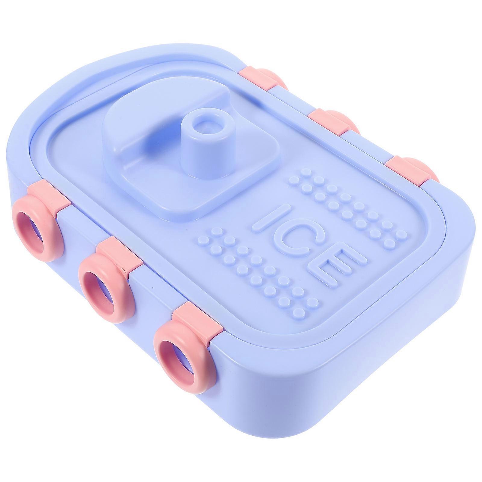 Silicone Ice Cream Bar Mold For DIY Enthusiasts Home Use 21X14CM Fun Summer Lollipops 5Pcs