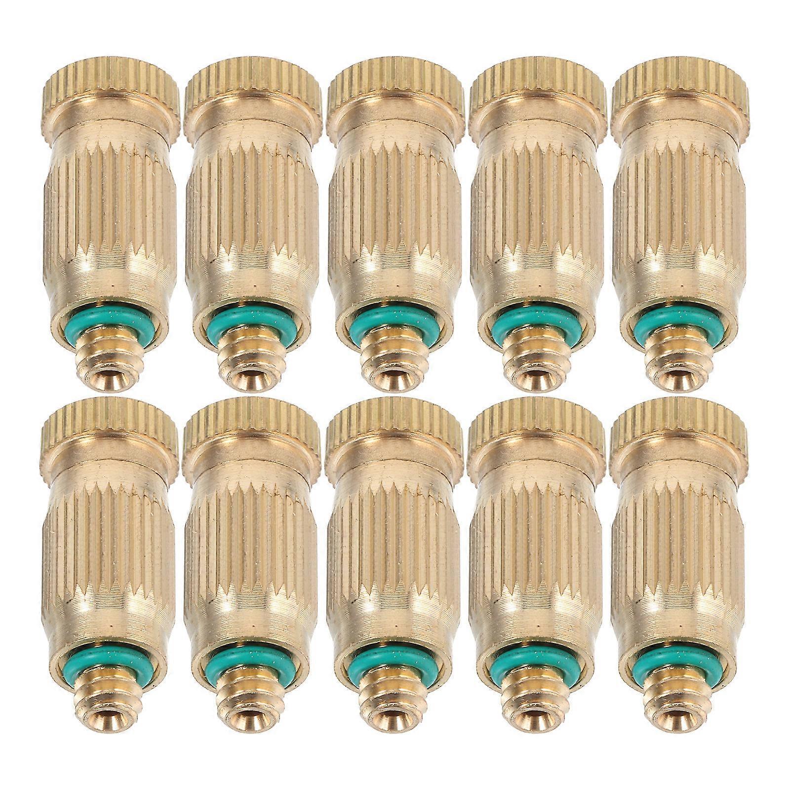 High Pressure Copper Misting Nozzles for Spraying 60Pcs Atomizing Sprayer Nozzles