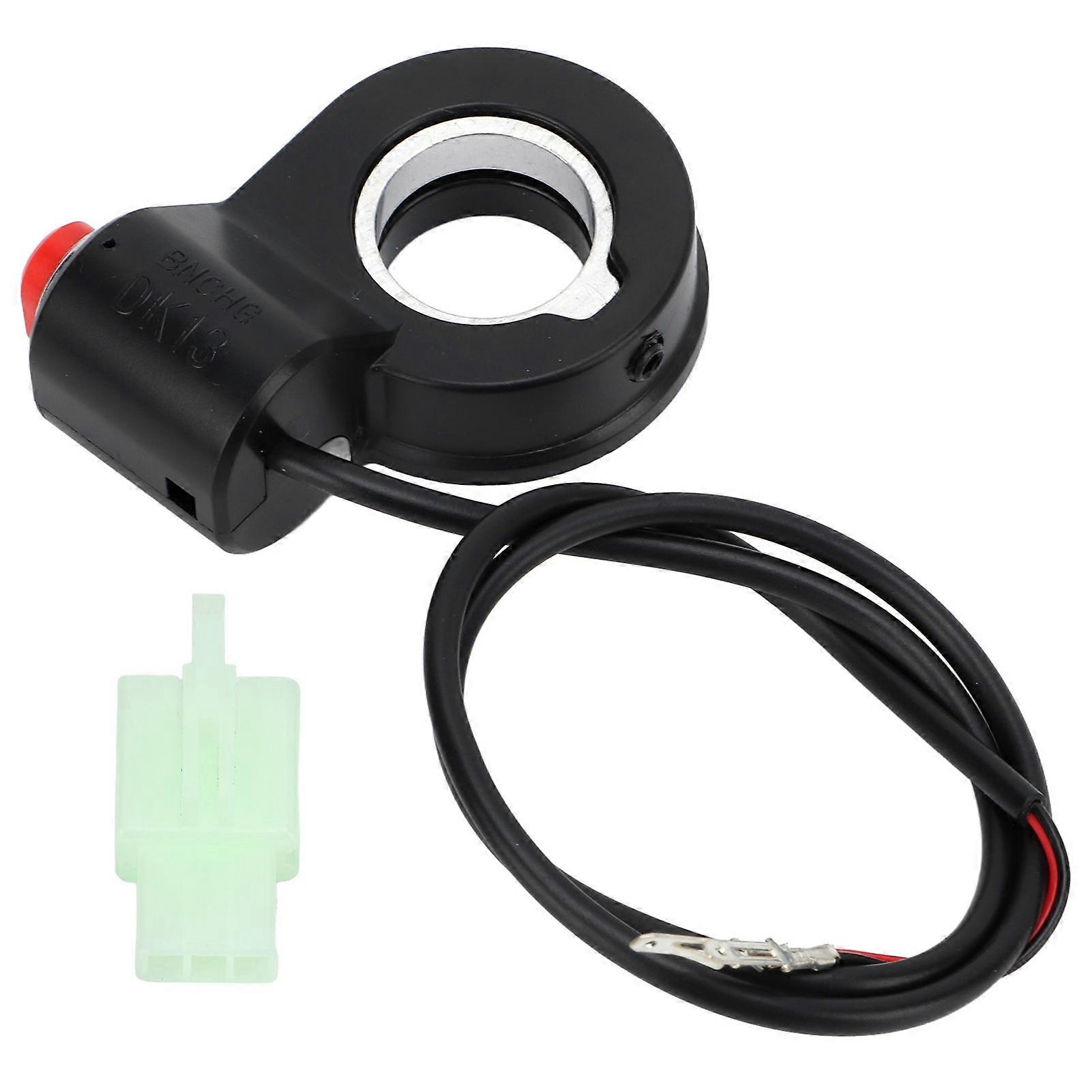 22mm/0.87in Motorcycle Handlebar Button Switch Horn Switch Control Button for Dirt Bike Scooter